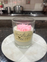 Rose Rush Petal Candle
